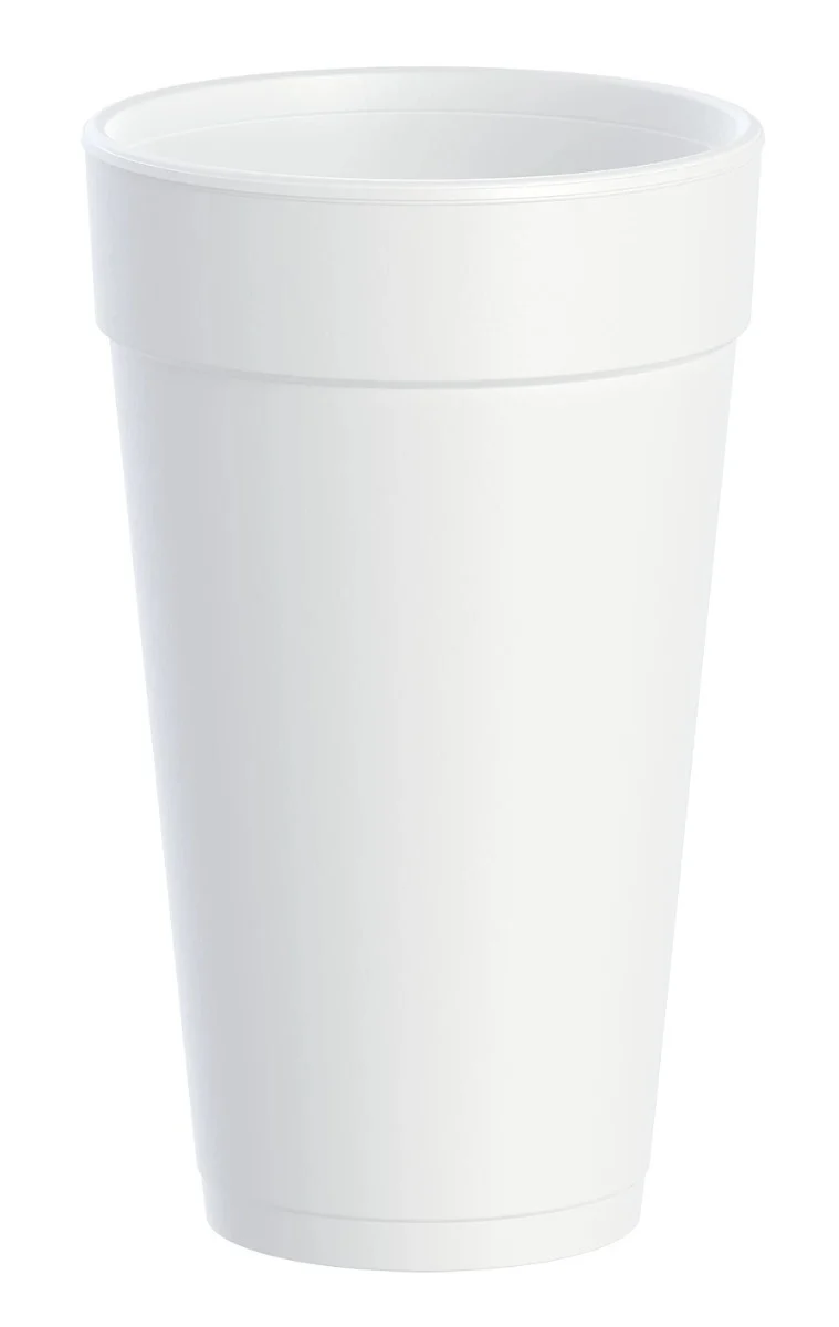 Dart 20J16 Insulated Foam Cup 20 oz (Case of 500) Disposable Foam Cup