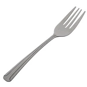 Walco WL8705 Dominion 18/0 Stainless Steel Heavy Weight Dinner Fork 7" 24/Box - Image 2