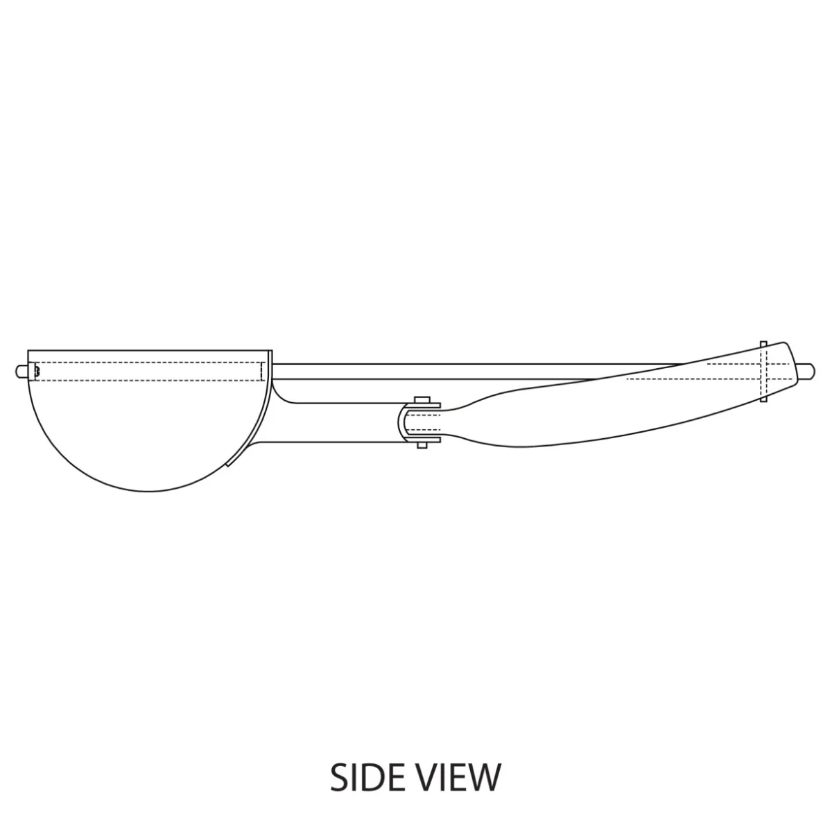 Vollrath 47157 Stainless Steel Disher with Squeeze Handle 7/8 oz. - Size 40 - Image 5