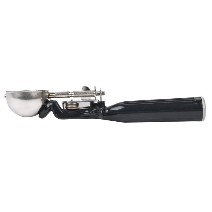 Vollrath 47146 Jacob's Pride Thumb Press Disher with One-Piece Black Handle 1 oz. - Size 30 - Image 2