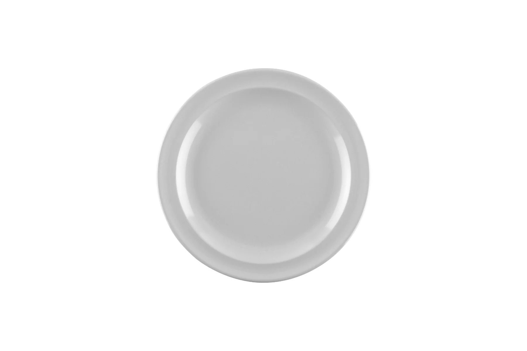 GET DP-506-W SuperMel Melamine Round Salad Plate 6-1/2" - White - 48/Case - Image 3
