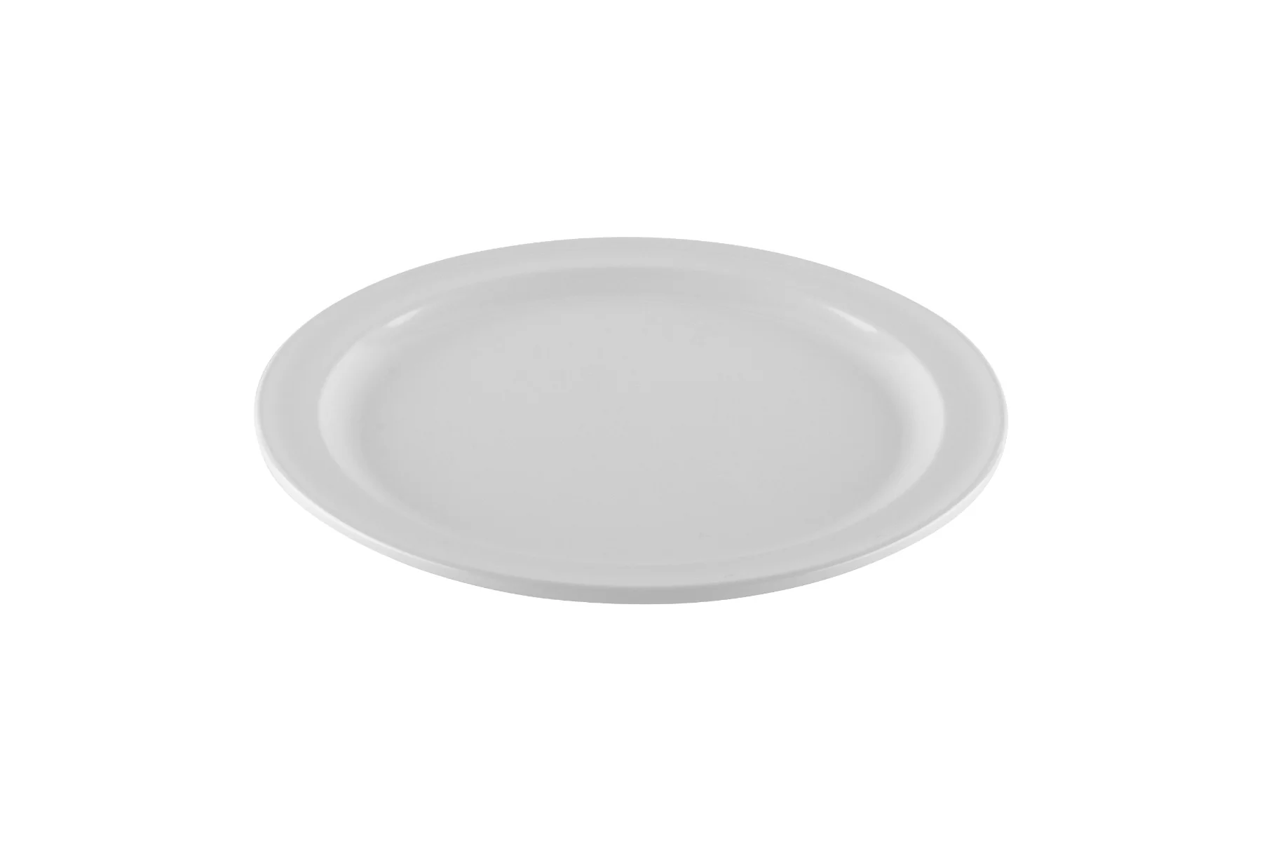 GET DP-509-W SuperMel Melamine Round Plate 9" - White - 24/Case - Image 2