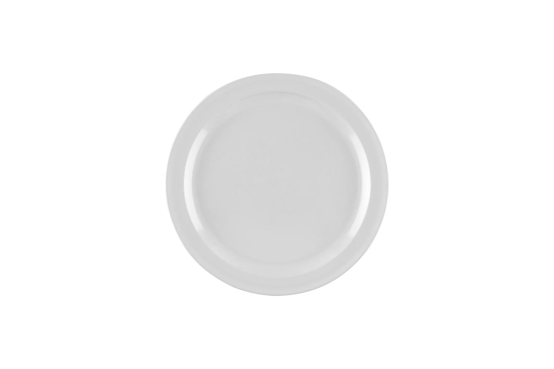 GET DP-509-W SuperMel Melamine Round Plate 9" - White - 24/Case - Image 3