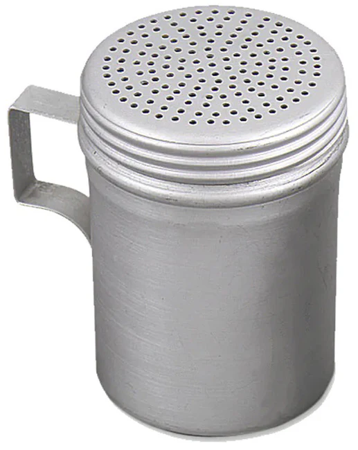 Browne 575671 Aluminum Shaker Dredge with Handle 10 oz.