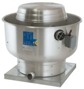 CaptiveAire DU85-SC-1250-3000 High Speed Direct Drive Centrifugal Upblast Exhaust Fan CFM Range: 1250 CFM to 3000 - 115v - Image 2