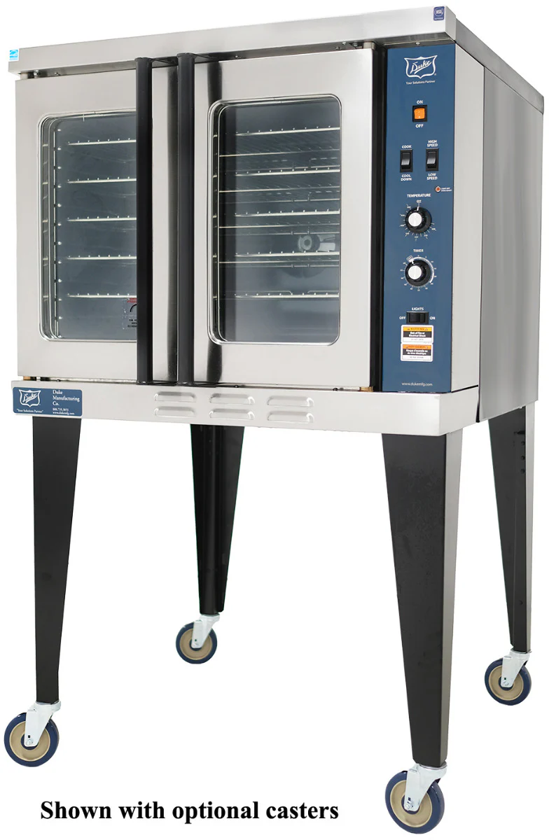Duke E101-E-208 Single-Deck Full Size Electric Convection Oven with Thermostatic Controls 38" - 208v/3ph - Image 4