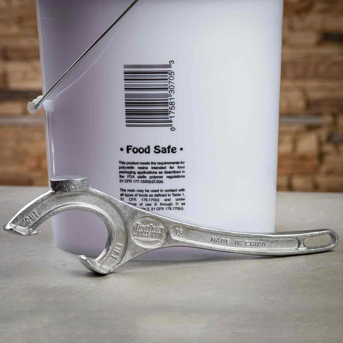 TableCraft 15 Aluminum Pail Opener 16" - Image 11