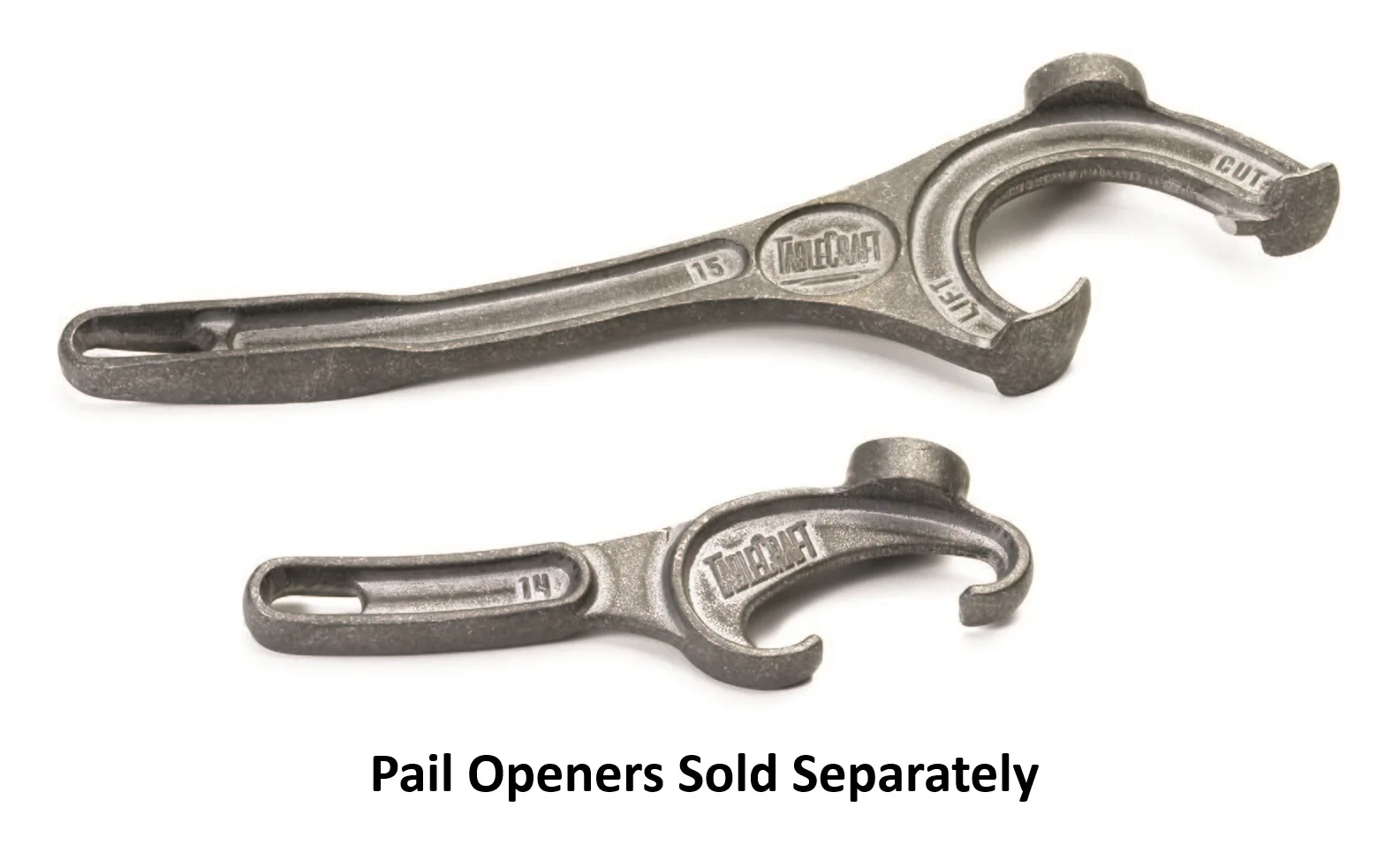 TableCraft 15 Aluminum Pail Opener 16" - Image 5