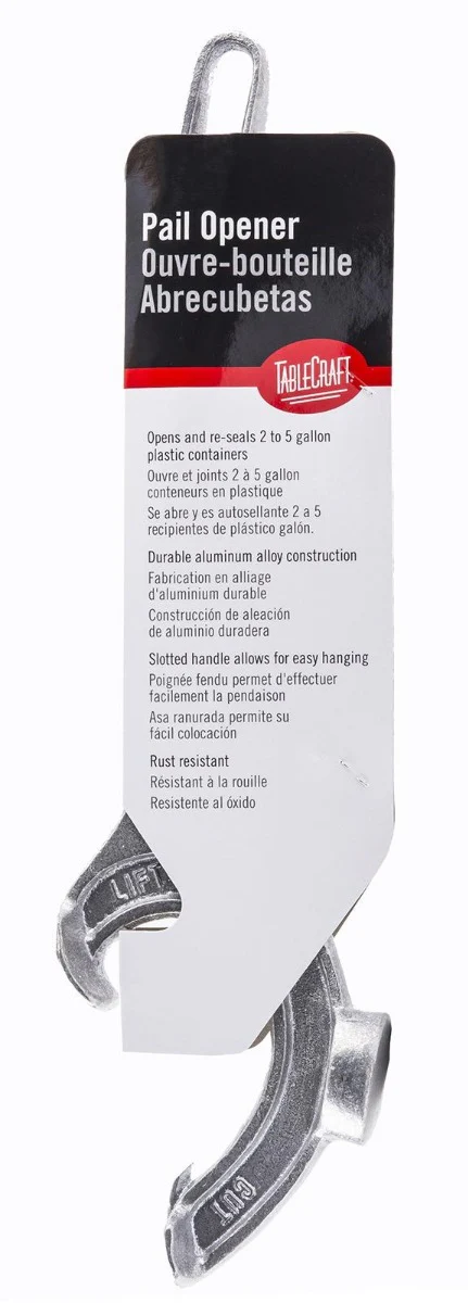 TableCraft 15 Aluminum Pail Opener 16" - Image 6