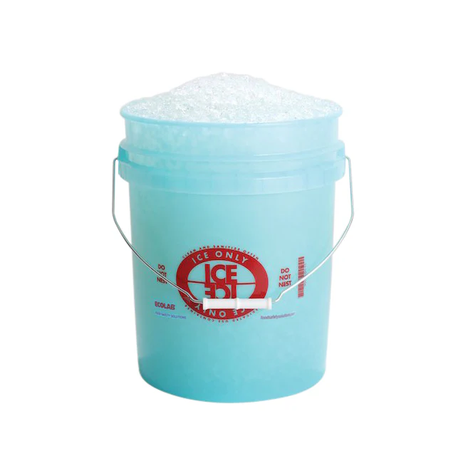 Ecolab 30510-01-11 - Ice-Only Bucket 5 Gal. - Translucent Blue - Image 4