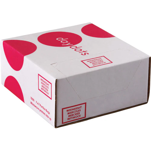 Ecolab 30901-03-41 Portion Bags Fold/Loose 7"x7" Wednesday - 1000/bx - Image 3