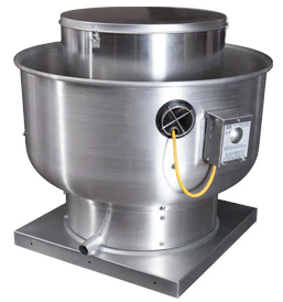 EconAir ECONVH15-PFF KIT 15' Canopy Vent Hood with Plenum, Exhaust Fan, and Make-up Air Fan - Image 3