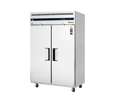 Everest Refrigeration ESF2 2‑Section Reach‑In Freezer – 50″ Stainless Steel | 2 Solid Doors | 115V - Image 2