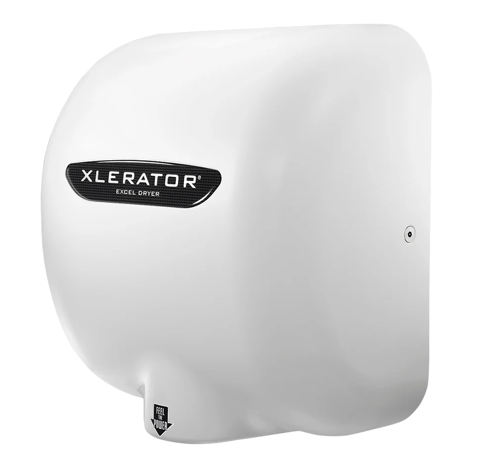 Excel Dryer XL-W XLERATOR White High Speed Electric Hand Dryer - 110-120v, 1500W - Image 2