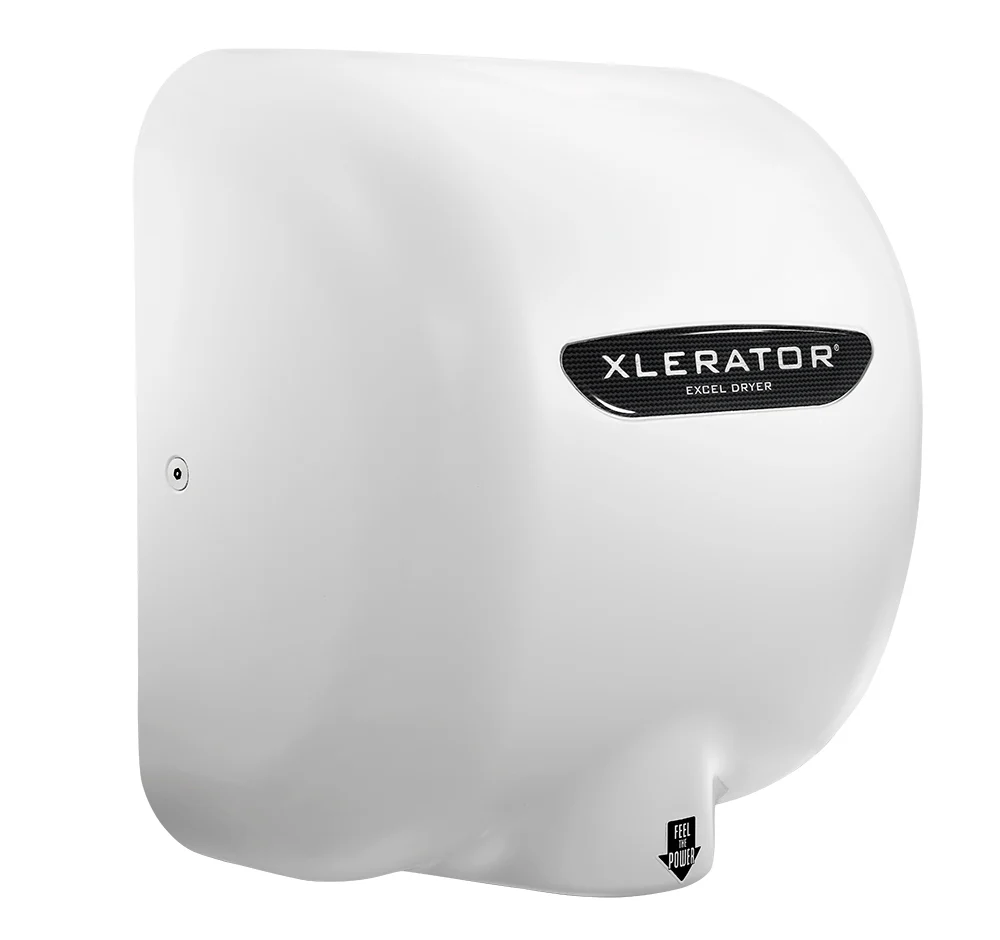 Excel Dryer XL-W XLERATOR White High Speed Electric Hand Dryer - 110-120v, 1500W - Image 4