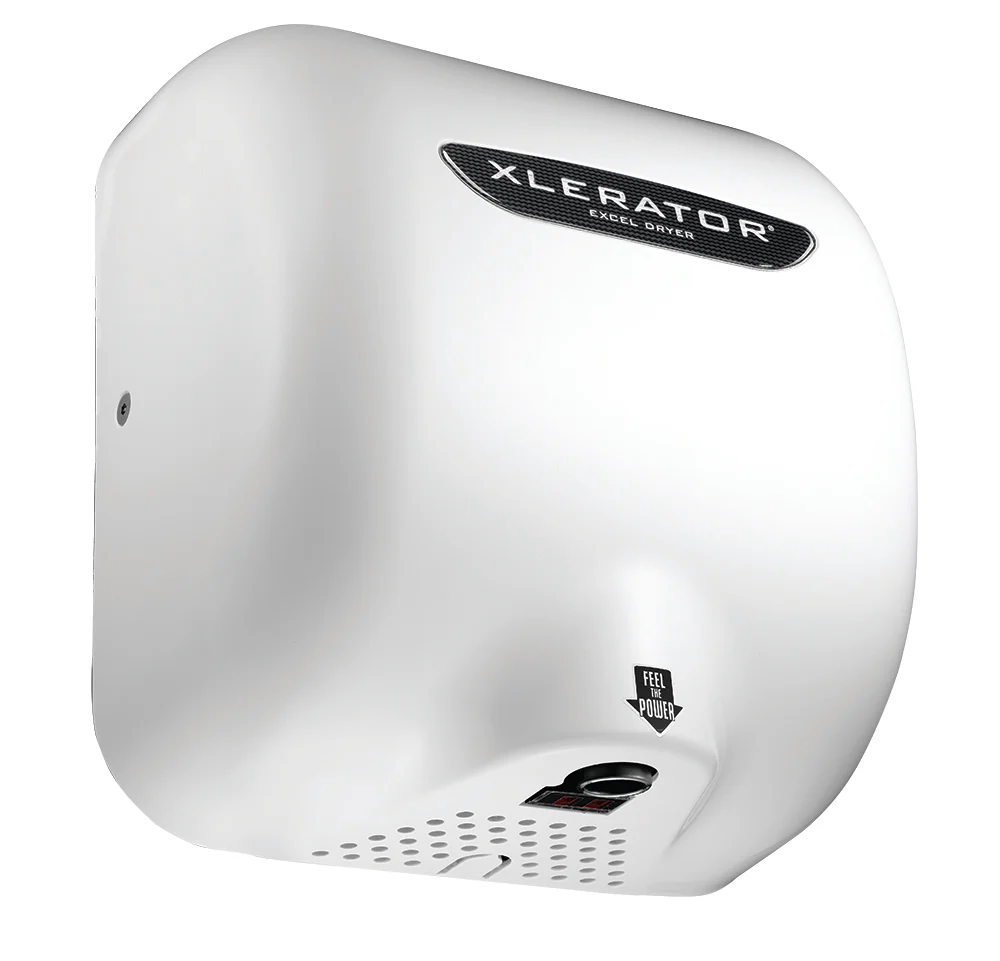 Excel Dryer XL-W XLERATOR White High Speed Electric Hand Dryer - 110-120v, 1500W - Image 5