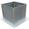 FLASH19 - Roof Curb Flashing 19.5" X 19.5" (For wall mount or roof mount) 20 Gauge Galvanized Steel - Image 2