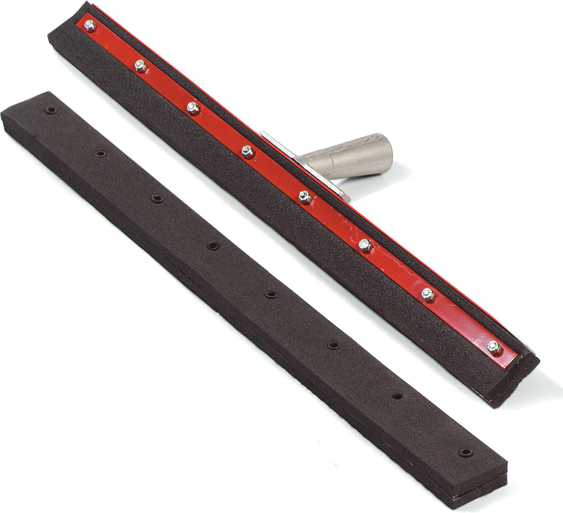 Carlisle 4008200 Sparta Double Foam Neoprene Floor Squeegee Head with Metal Frame 24" - Image 3