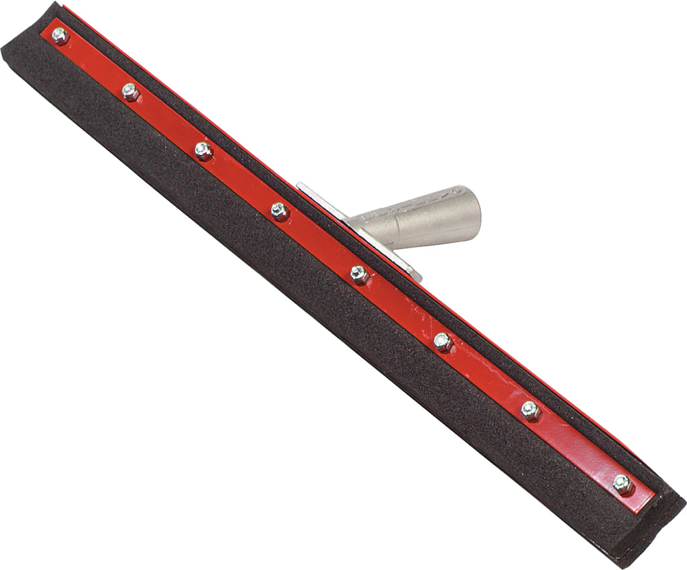 Carlisle 4008200 Sparta Double Foam Neoprene Floor Squeegee Head with Metal Frame 24" - Image 5