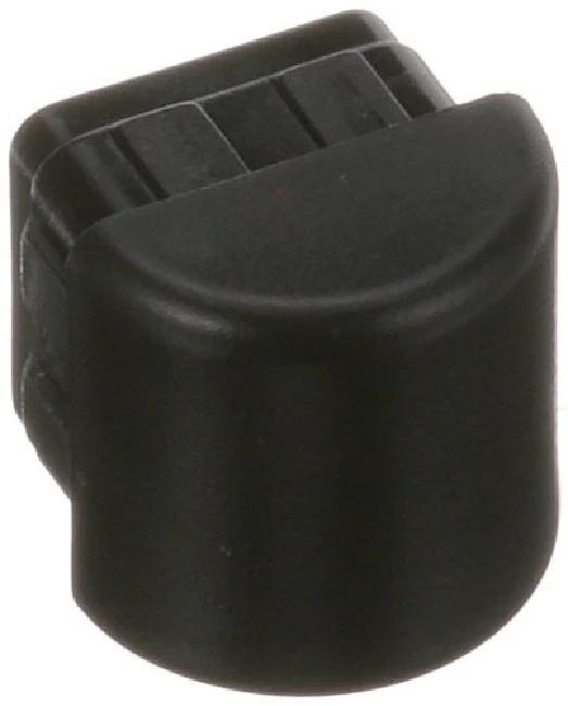 FMP 121-1040 Plastic Stack Chair Glide for 13/16" OD Square Tubular Leg - Image 2