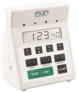 FMP 151-7500 White 10 Hour Countdown 4-In-1 Digital Timer 7"H - Image 2