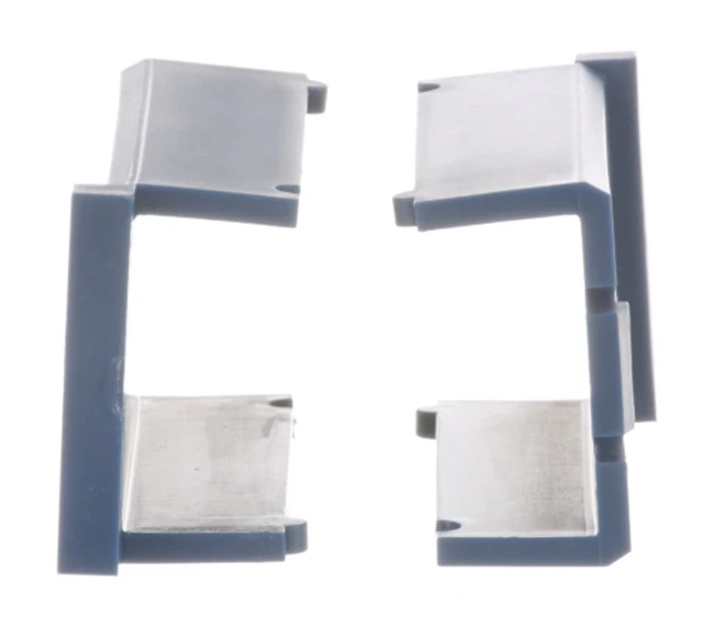 FMP 198-1153 Blue Plastic Slide Bar Insert 3-1/8" x 1-1/2" x 3/4" - For Edlund #1 & 1S Can Openers - 2/Pack - Image 3