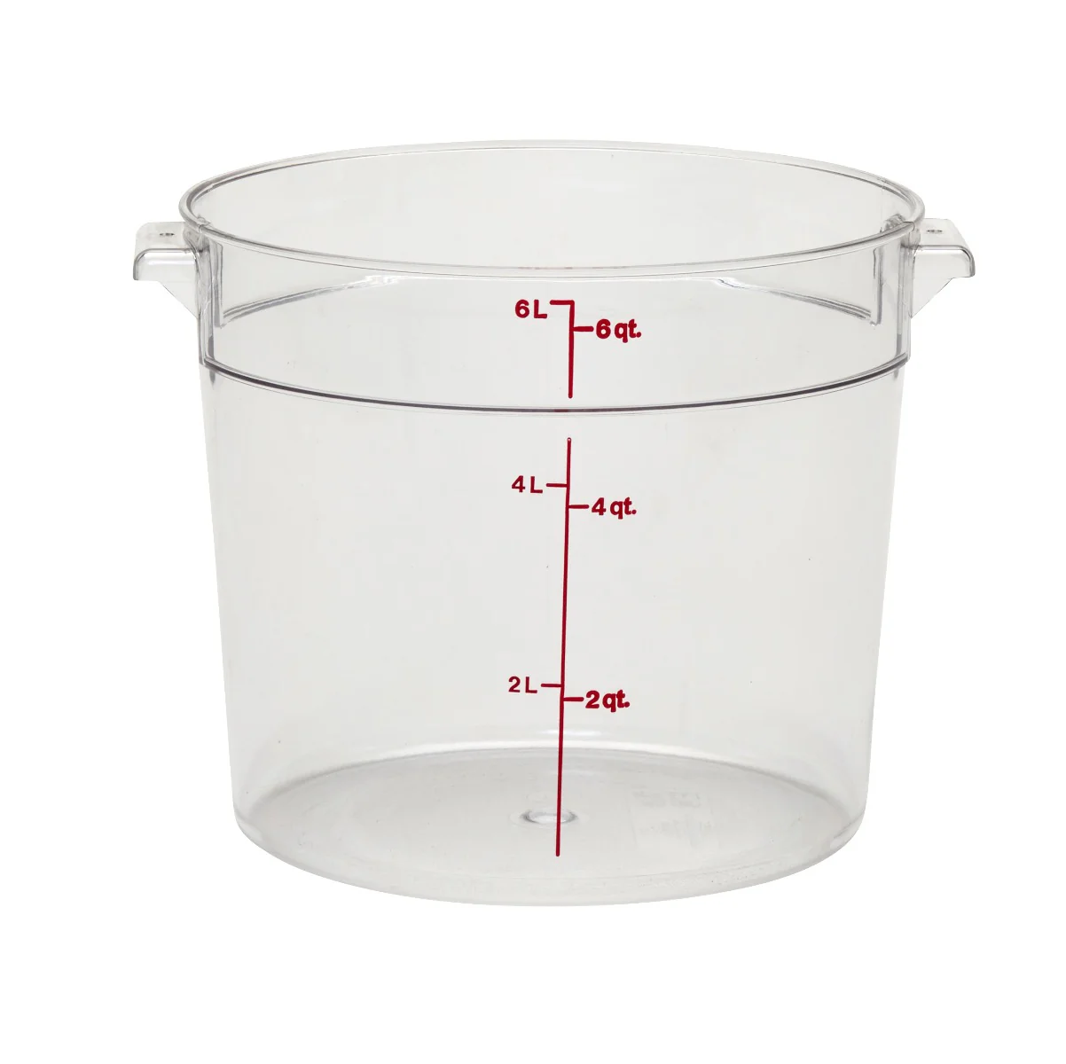 Cambro RFSCW6135 Food Storage Container, Round, Camwear 6 qt. - Image 4