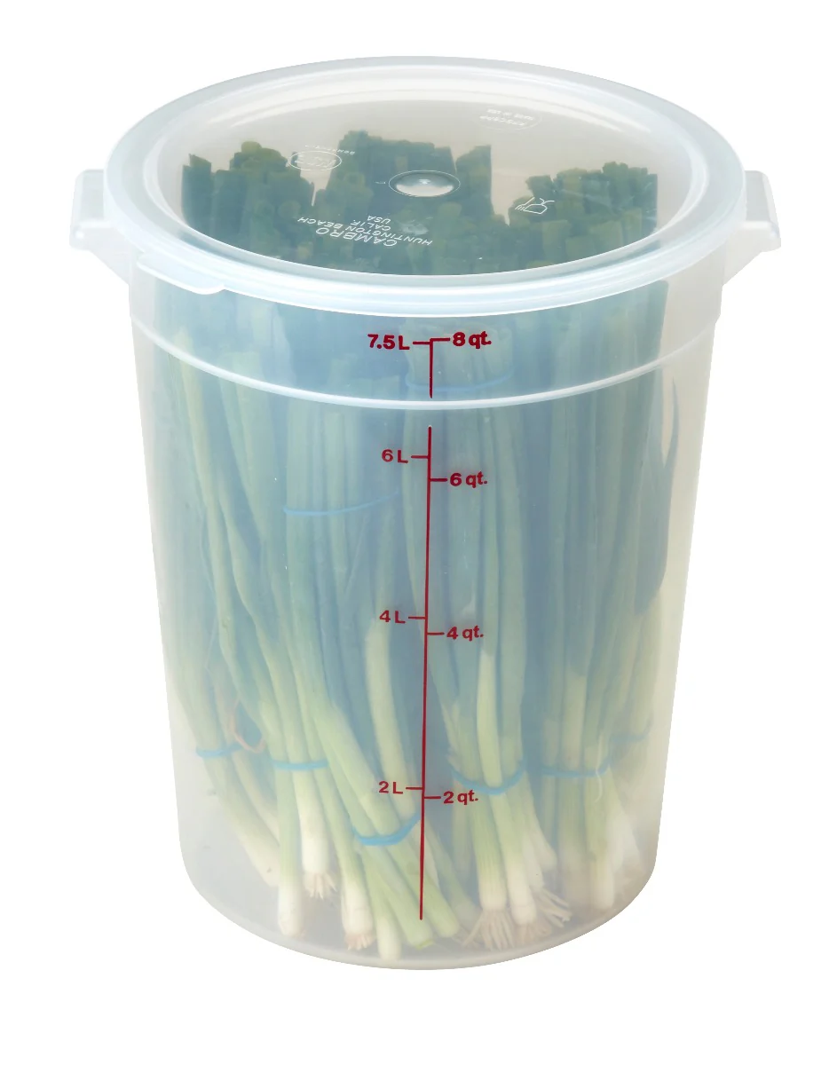 Cambro RFS8PP190 Food Storage Container, Round, Polypropylene 8 qt. - Image 6