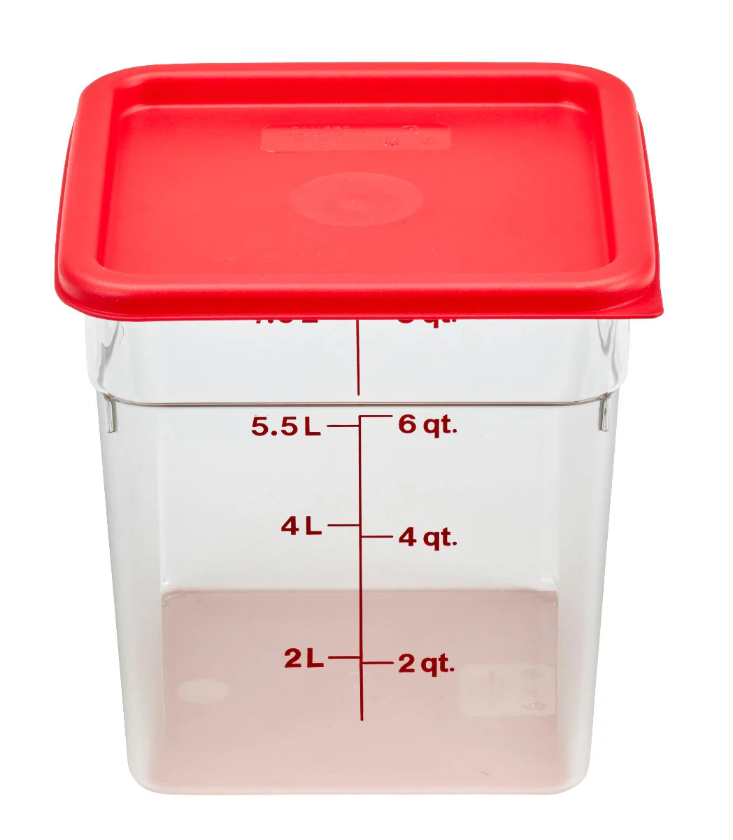 Cambro 8SFSCW135 Food Storage Container, Square, Camwear 8 qt. - Image 3