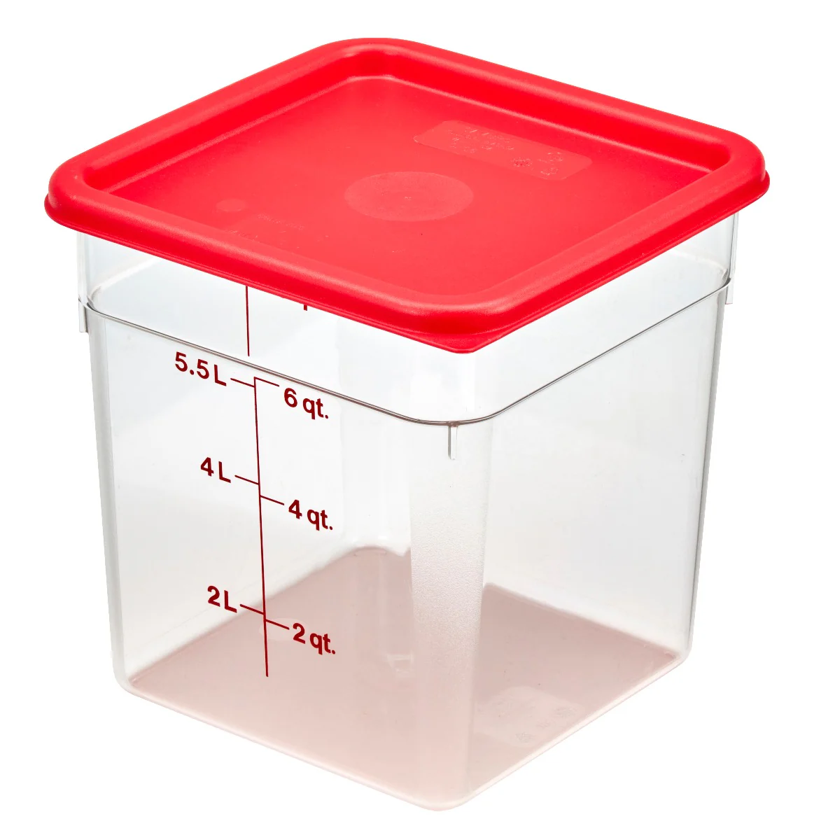 Cambro 8SFSCW135 Food Storage Container, Square, Camwear 8 qt. - Image 9