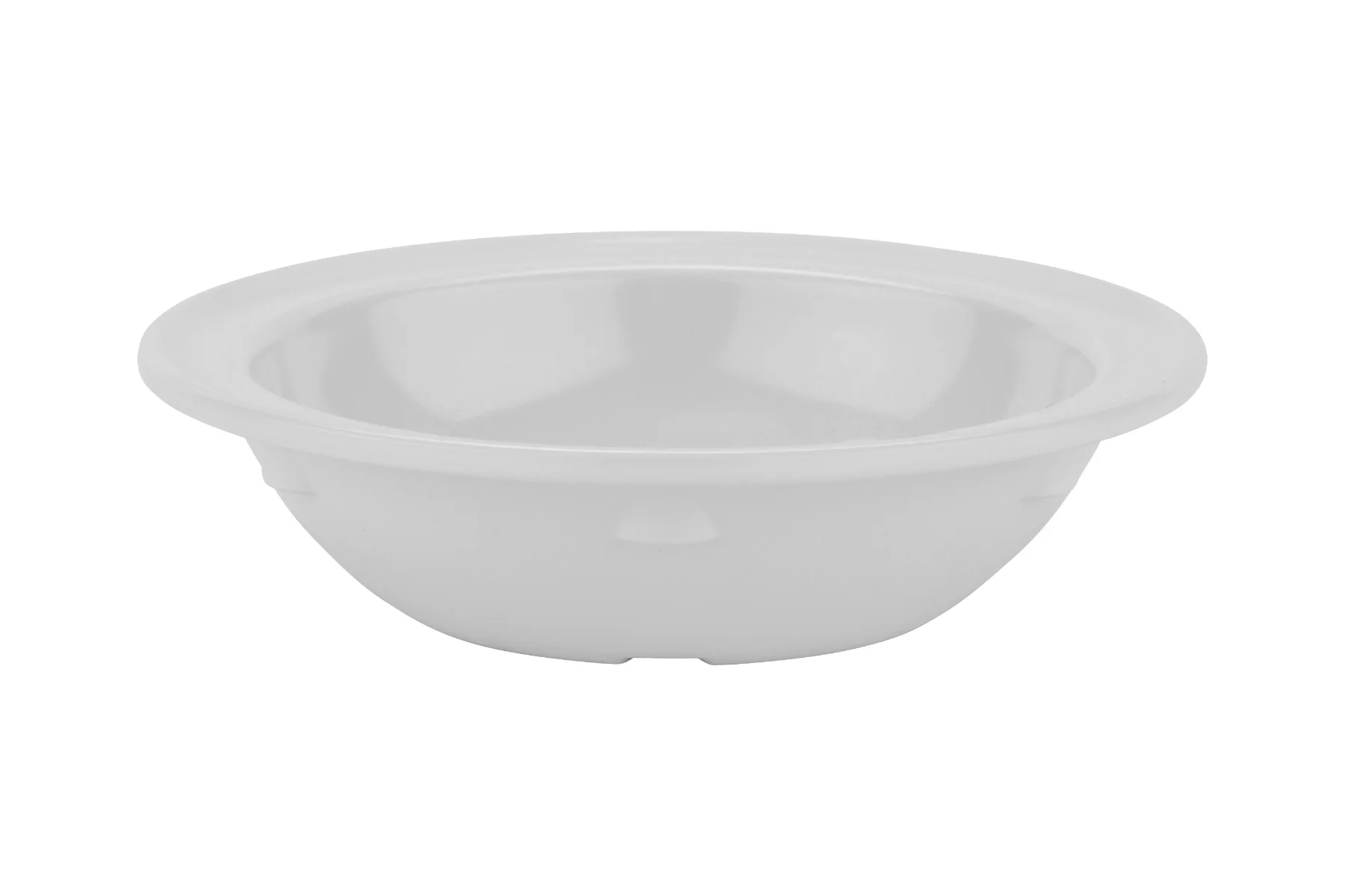 GET DN-350-W SuperMel Melamine Narrow Rim Fruit Bowl 5 oz. - White - 48/Case