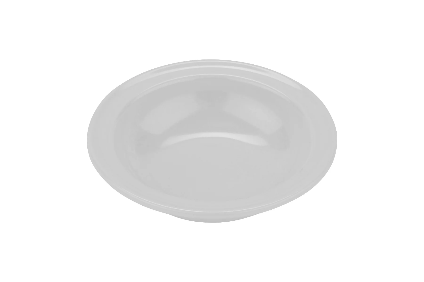 GET DN-350-W SuperMel Melamine Narrow Rim Fruit Bowl 5 oz. - White - 48/Case - Image 2