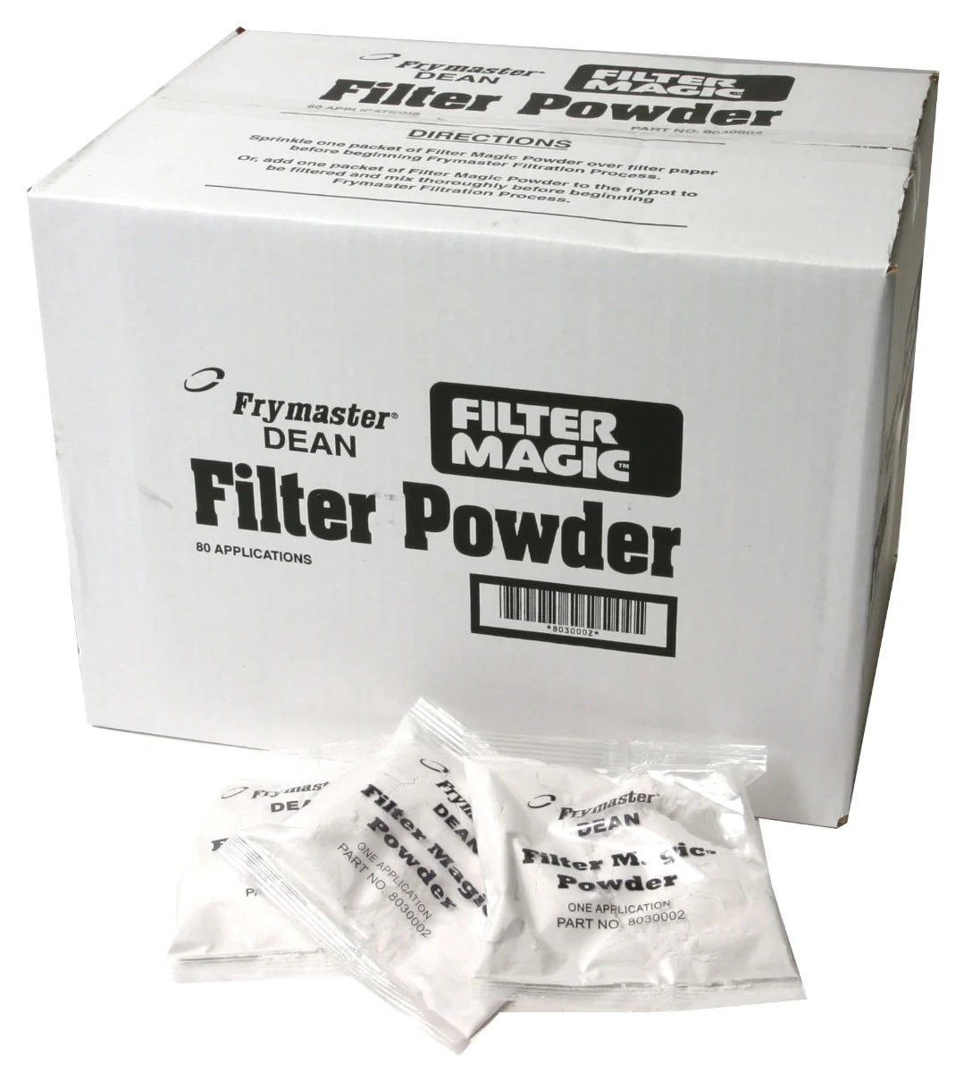 Frymaster 8030002 Filter Magic Fryer Filter Powder – 1 oz, 80/Box