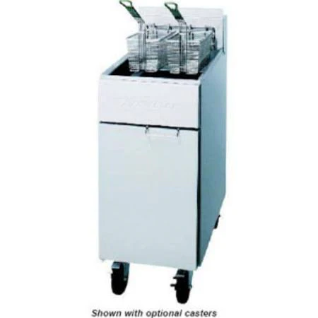 Frymaster GF14 LP Propane Floor Fryer – 40 lb Capacity, 100,000 BTU - Image 2