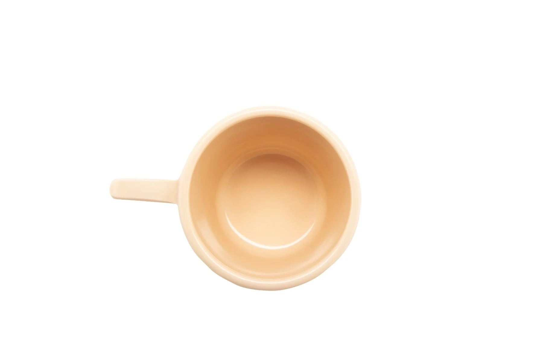 GET DC-101-T SuperMel Melamine Conic Stacking Cup / Mug 7-1/2 oz. - Tan - 48/Case - Image 3
