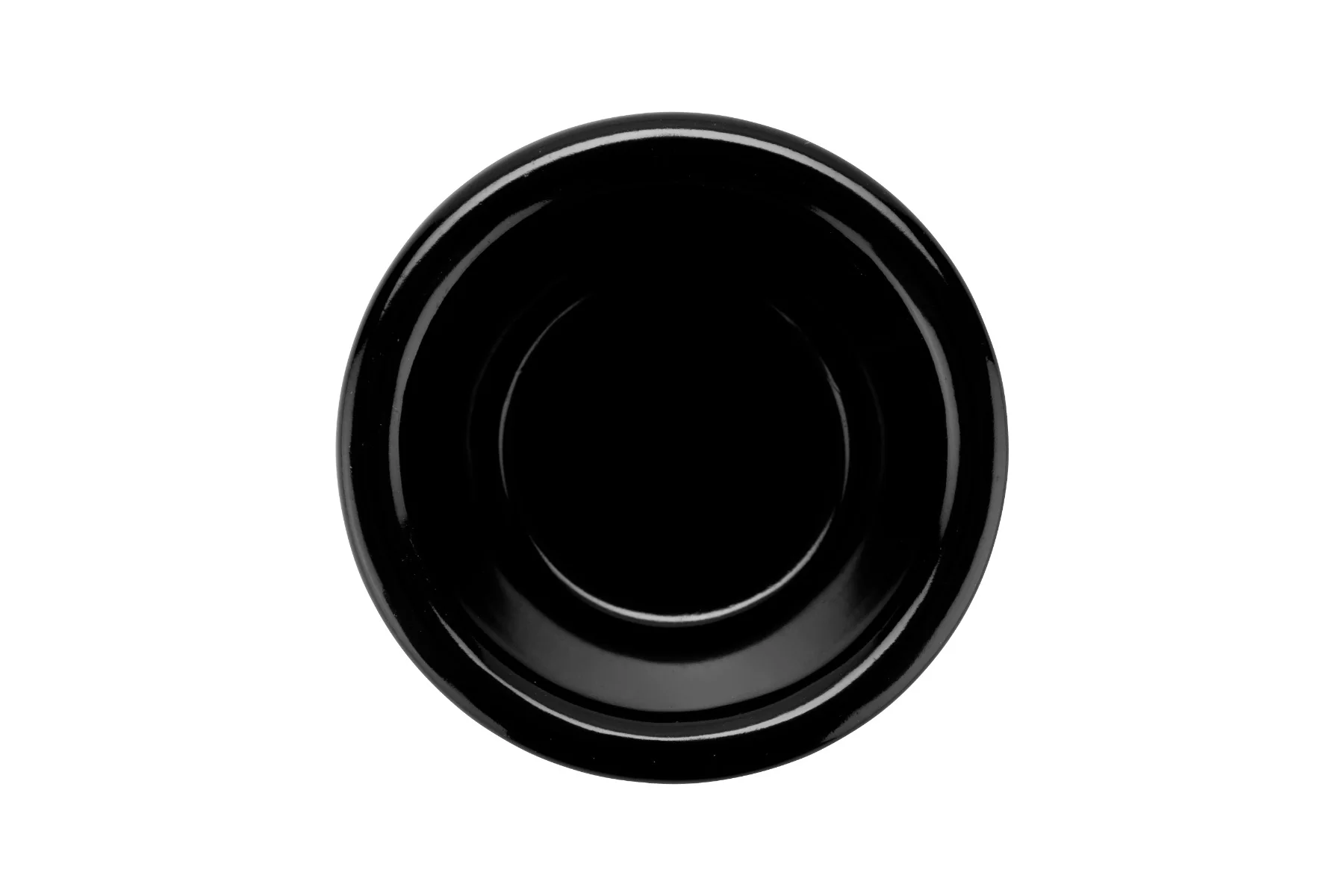 GET S-610-BK Melamine Smooth Ramekin 1.5 oz. - Black - 48/Case - Image 2