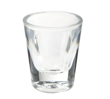 GET SW-1427-1-CL SAN Plastic Shot Glass 1 oz. - Clear - 24/Case