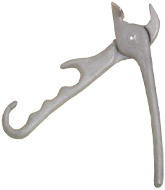 American Metalcraft G9595 Cast Aluminum Spring Loaded Pizza Pan Gripper 8" - Image 2