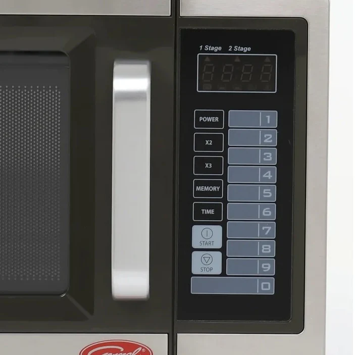 General GEW1000E Stainless Steel Medium Duty Commercial Microwave Oven with Digital Touch Pad Controls 20" - 1.0 cu. ft. - 120V, 1,000W - Image 8