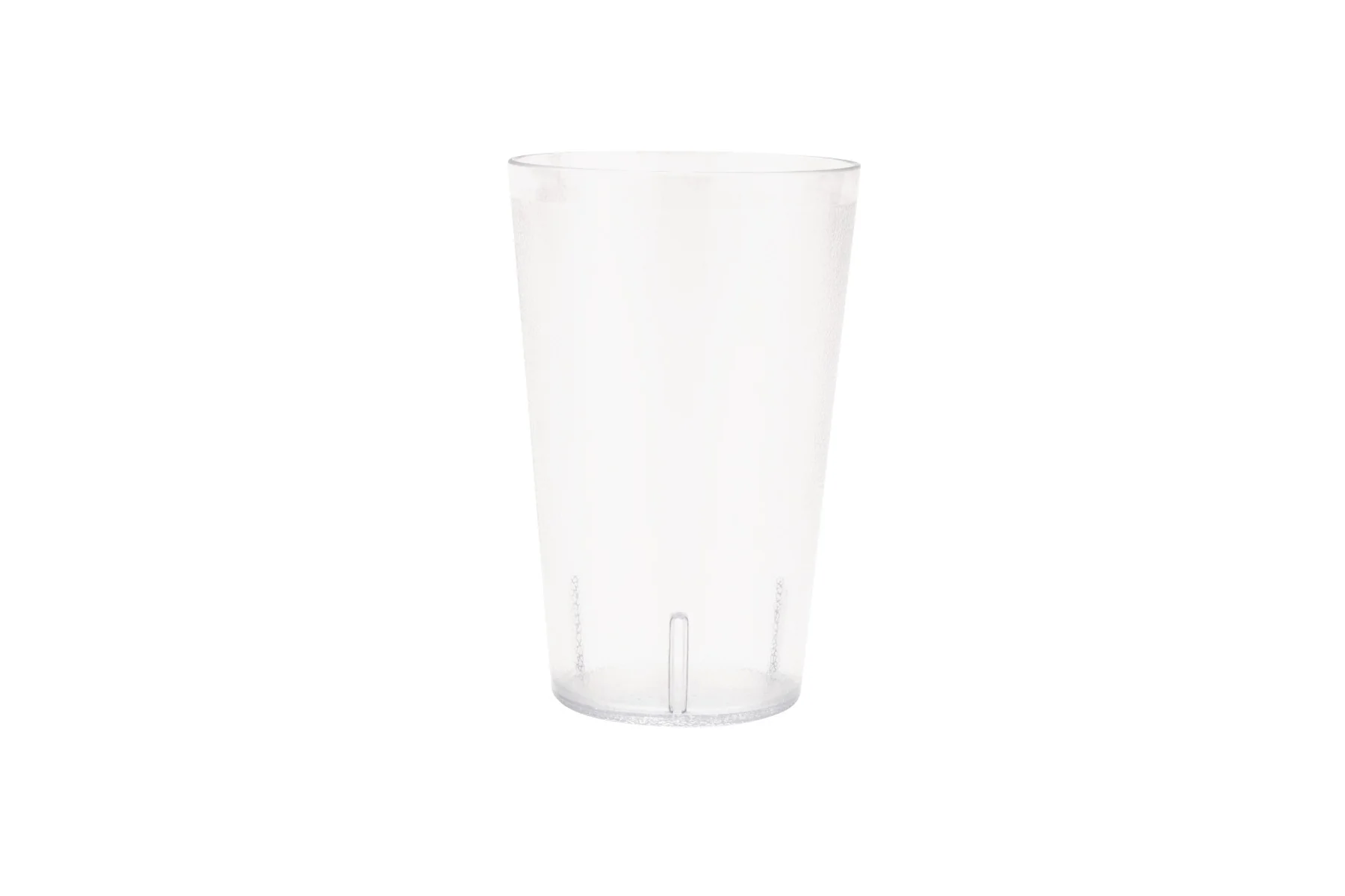 GET 5032-1-CL Short SAN Plastic Stackable Pebbled Textured Tumbler 32 oz. - Clear - 24/Box