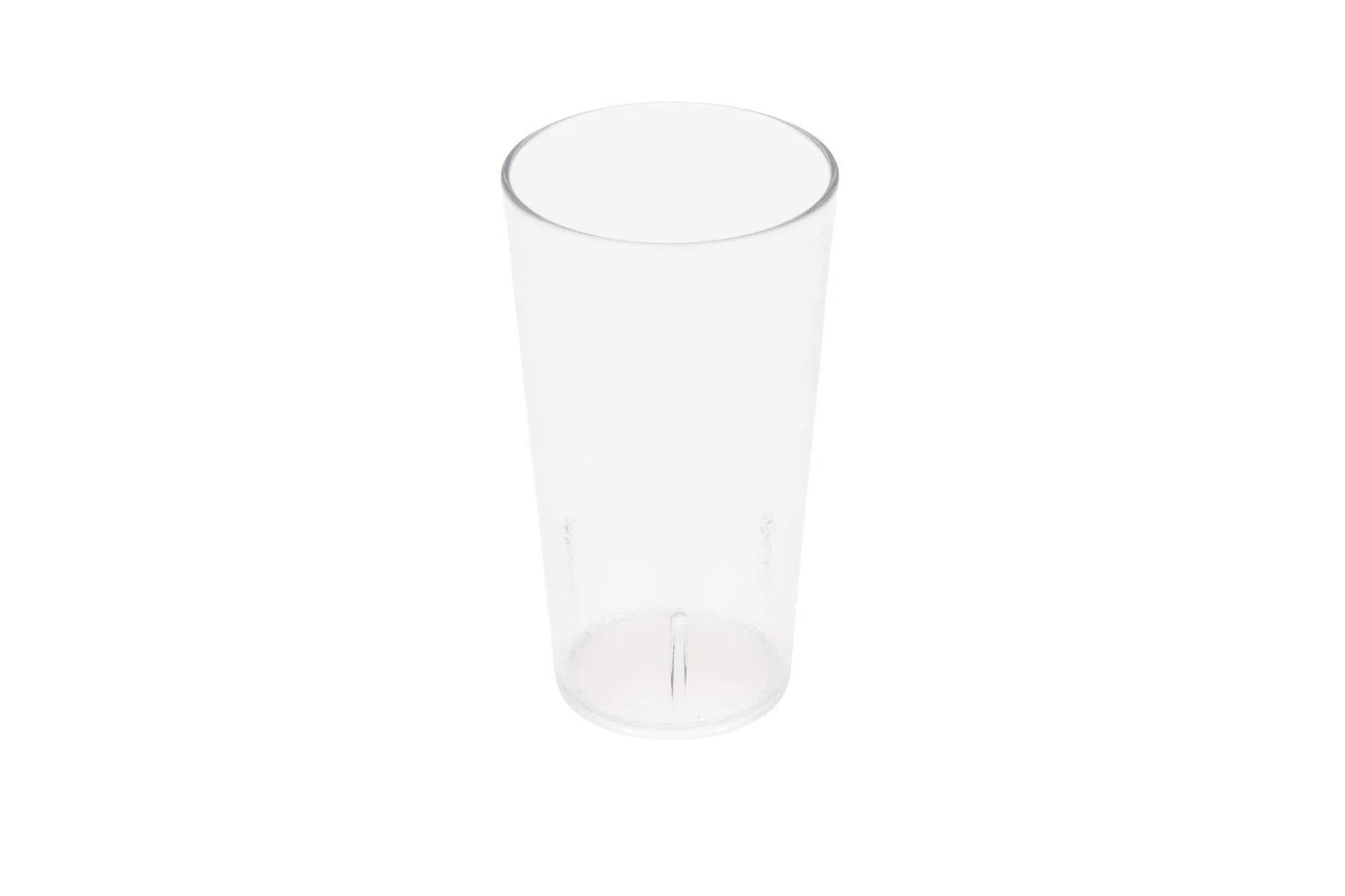 GET 6616-1-CL SAN Plastic Stackable Pebbled Textured Tumbler 16 oz. - Clear - 24/Box - Image 3