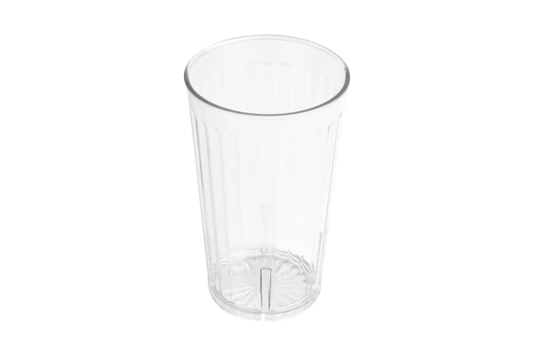 GET 8820-1-CL Spektrum SAN Plastic Stackable Fluted Tumbler 20 oz. - Clear - 24/Box