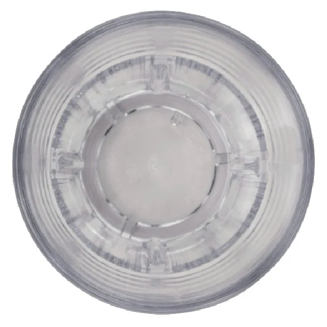 GET 9955-1-CL Bahama SAN Plastic Stackable Paneled Cooler Tumbler 5-1/2 oz. - Clear - 24/Box - Image 3