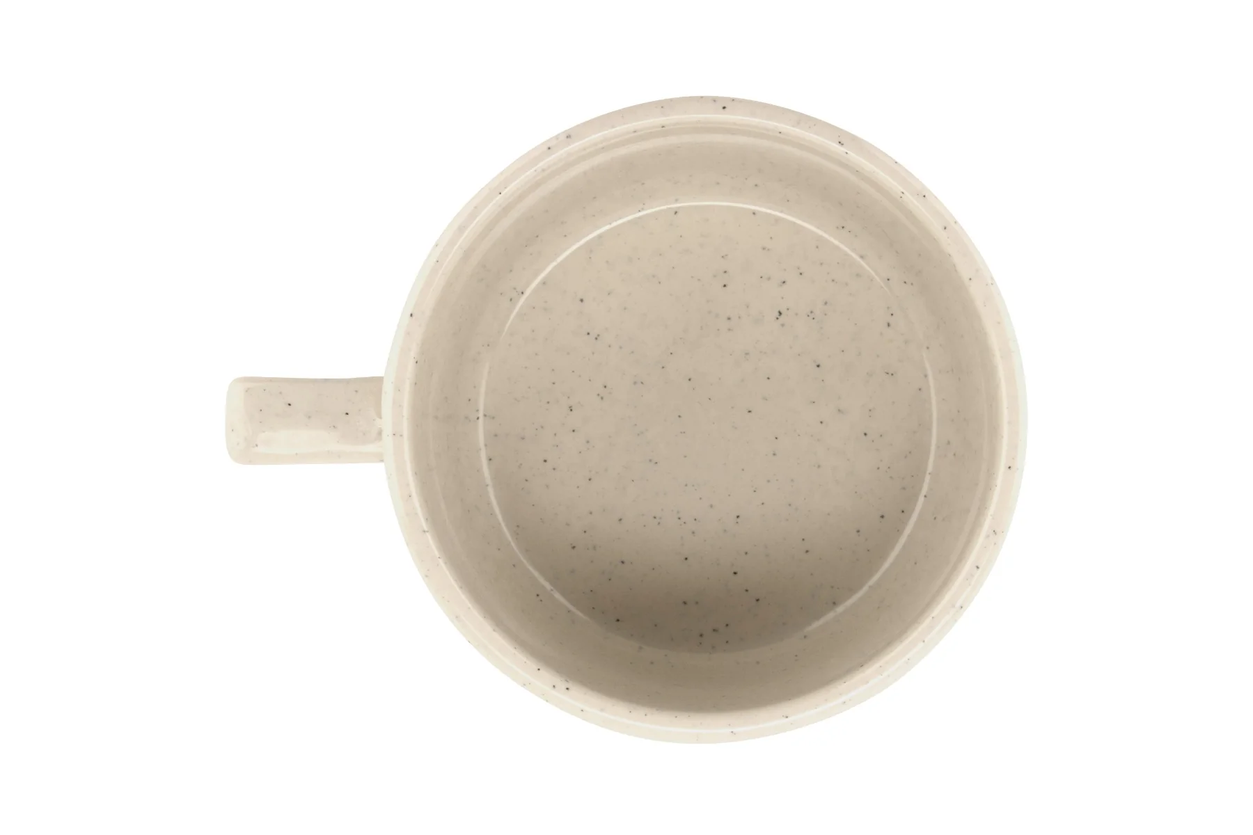 GET BF-080-IR Santa Fe Melamine Soup Mug 11 oz. - Ironstone - 24/Case - Image 3