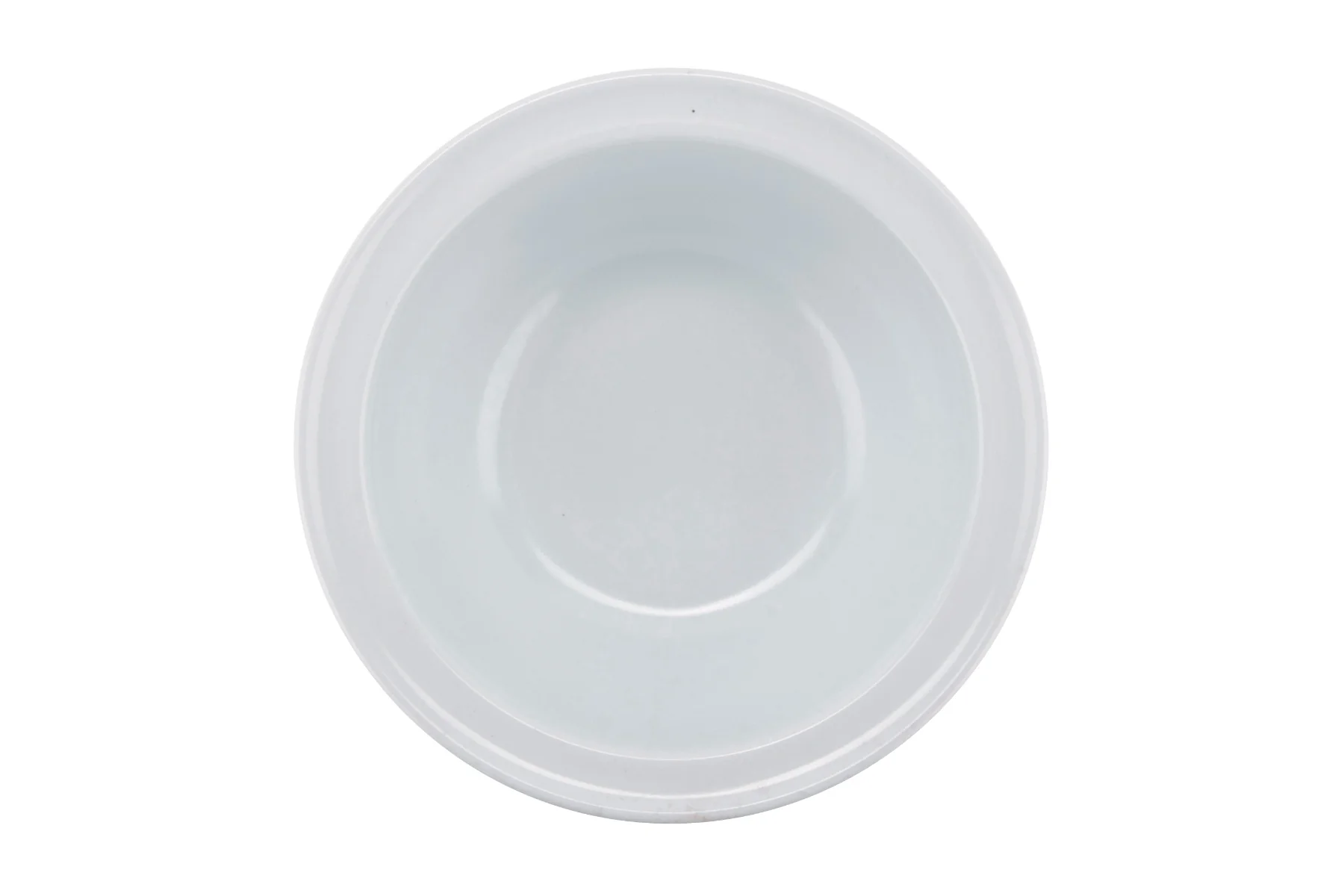 GET DN-313-W SuperMel Melamine Stackable Wide Rim Grapefruit Bowl 13 oz. - White - 48/Case