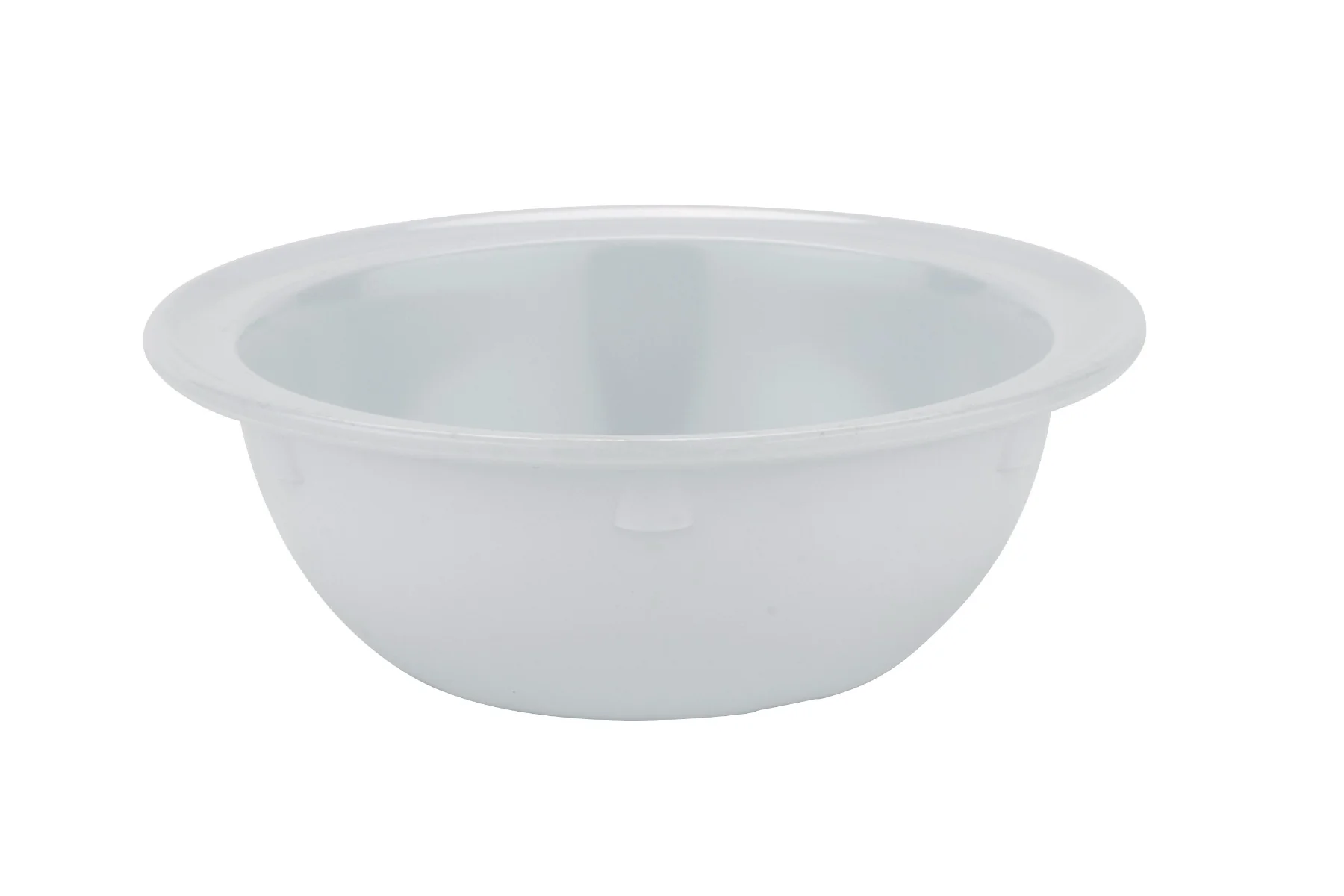 GET DN-313-W SuperMel Melamine Stackable Wide Rim Grapefruit Bowl 13 oz. - White - 48/Case - Image 3