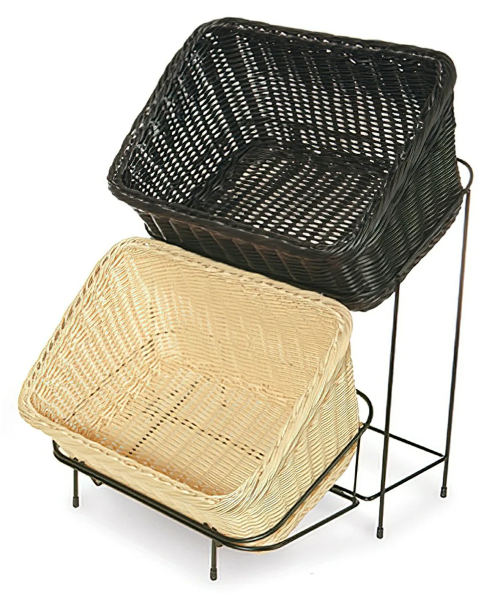 GET ST-1511-RACK Designer Polyweave Basket Series 2-Tier Metal Rack - for 2 WB-1510 Baskets - Image 2