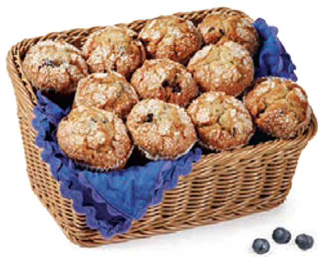 GET WB-1510-HY Designer Polyweave Bread & Bun Cascading Basket 9-1/4" x 13" x 4" & 7"H - Honey Brown - Image 2