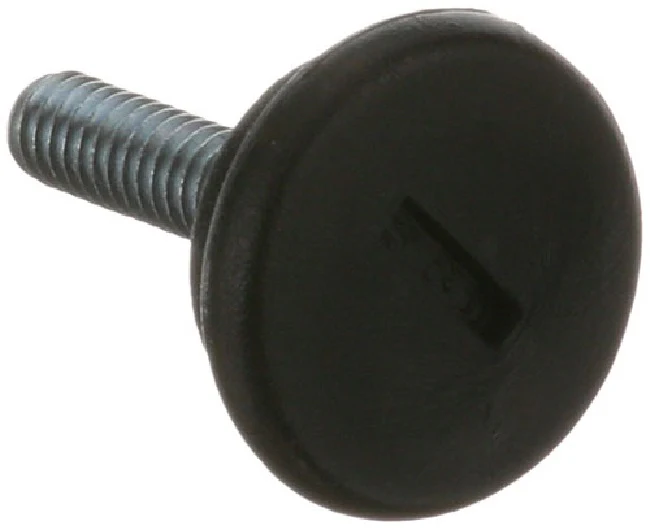 FMP 121-1007 Table Glide with 1" dia. Plastic Base, 1/4-20 Thread, and 1" Stud - Image 2