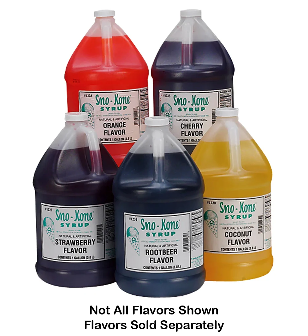 Gold Medal 1255S Ready-To-Use Sno-Treat Flavors Sno-Kone Syrup with Saccharin 1 gal. - Watermelon